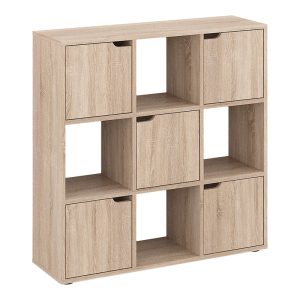 Βιβλιοθήκη Bookel  σε sonoma απόχρωση 88.5×27.5×89.3εκ