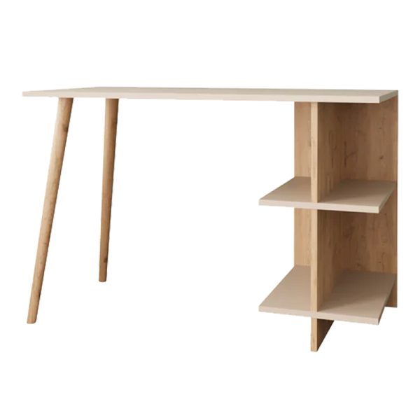 Γραφείο εργασίας Volet  σε oak- sandstone απόχρωση 114x56x76εκ