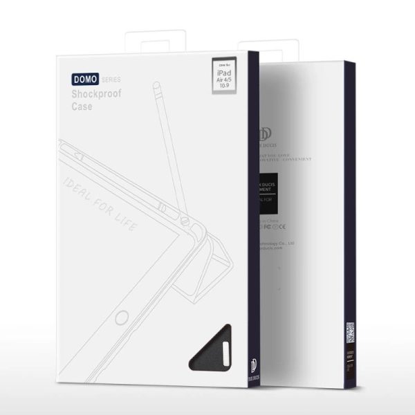 Θήκη TPU Flip Shock Proof Dux Ducis Domo Apple iPad Air 11.0'' (2024) Μαύρο - Image 4