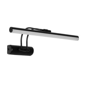 REFINE 203-0188 Φωτιστικό Τοίχου – Απλίκα LED 7W 640lm 120° AC 220-240V IP44 Θερμό Λευκό Μαύρο – Μ35 x Π25 x Υ9cm – 2 Xρόνια Εγγύηση
