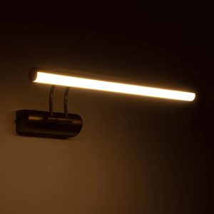 REFINE 203-0186 Φωτιστικό Τοίχου – Απλίκα LED 7W 640lm 120° AC 220-240V IP44 Θερμό Λευκό Μπρονζέ – Μ35 x Π25 x Υ9cm – 2 Xρόνια Εγγύηση