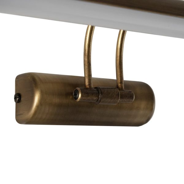 REFINE 203-0186 Φωτιστικό Τοίχου - Απλίκα LED 7W 640lm 120° AC 220-240V IP44 Θερμό Λευκό Μπρονζέ - Μ35 x Π25 x Υ9cm - 2 Xρόνια Εγγύηση - Image 5