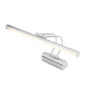 REFINE 203-0187 Φωτιστικό Τοίχου – Απλίκα LED 7W 640lm 120° AC 220-240V IP44 Θερμό Λευκό Χρώμιο – Μ35 x Π25 x Υ9cm – 2 Xρόνια Εγγύηση