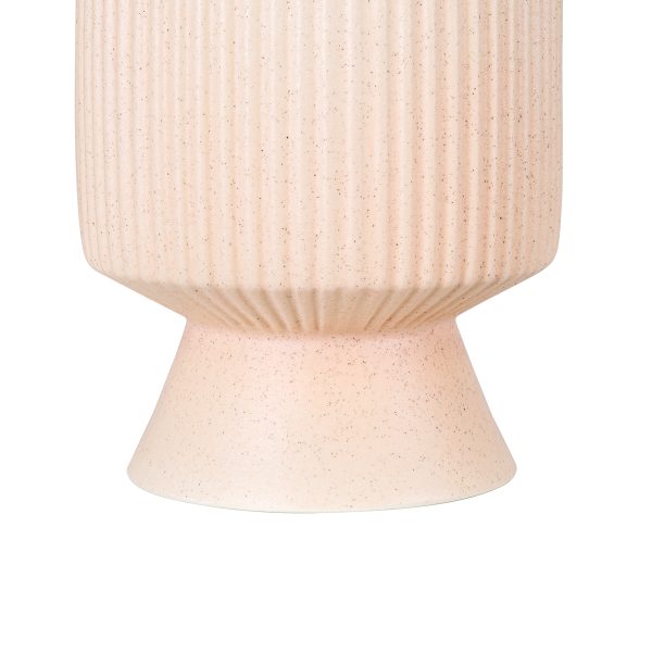 Artificial Garden CAPRI 20470 Πήλινο Κεραμικό Κασπώ Γλάστρα - Flower Pot Απαλό Μπεζ Φ9.5cm x Υ25cm - Image 5