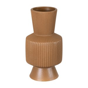 Artificial Garden AMALFI 20471 Πήλινο Κεραμικό Κασπώ Γλάστρα – Flower Pot Κεραμιδί Φ9.5cm x Υ25cm