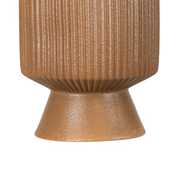 Artificial Garden AMALFI 20471 Πήλινο Κεραμικό Κασπώ Γλάστρα - Flower Pot Κεραμιδί Φ9.5cm x Υ25cm - Image 5