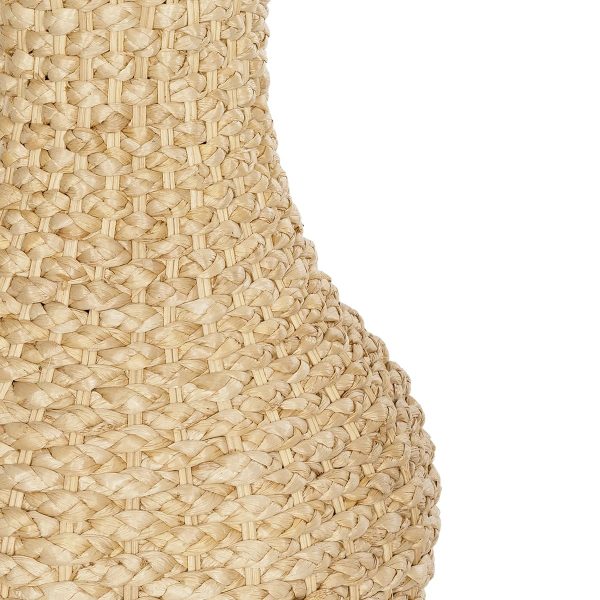 Artificial Garden SANDIAGO 21234 Διακοσμητικό Πλεκτό Καλάθι - Κασπώ Γλάστρα - Flower Pot Μπεζ Π25 x M25 x x Υ40cm - Image 4