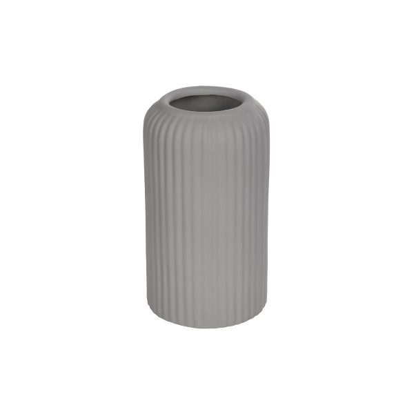 Artificial Garden LOVINA 21257 Διακοσμητικό Κεραμικό Βάζo Γκρι Π9 x Μ9 x Υ16 cm