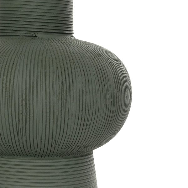 Artificial Garden MALACHITE 21264 Διακοσμητικό Κεραμικό Βάζo Πράσινο Π13 x Μ13 x Υ16cm - Image 4