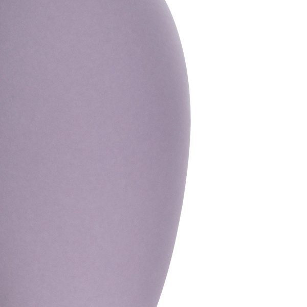 Artificial Garden AMETHYST 21267 Διακοσμητικό Κεραμικό Βάζo Μωβ Π8 x Μ8 x Υ14cm - Image 5