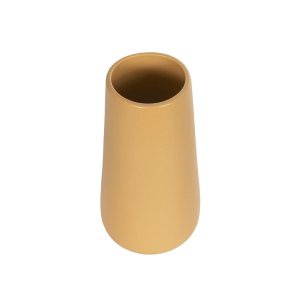 Artificial Garden LEGIAN 21268 Διακοσμητικό Κεραμικό Βάζo Πορτοκαλι Π10 x Μ10 x Υ20cm