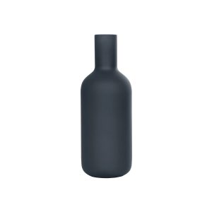 Artificial Garden MYSTIQUE 21275 Διακοσμητικό Κεραμικό Βάζo Γκρι Π7 x Μ7 x Υ20cm