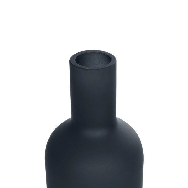 Artificial Garden MYSTIQUE 21275 Διακοσμητικό Κεραμικό Βάζo Γκρι Π7 x Μ7 x Υ20cm - Image 4