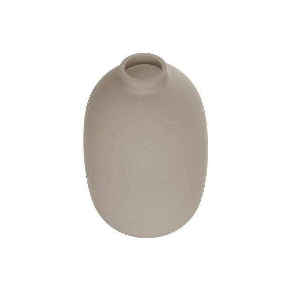 Artificial Garden PHUKET 21276 Διακοσμητικό Κεραμικό Βάζo Καφέ Π10 x Μ10 x Υ15cm - Image 2