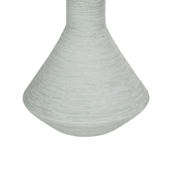 Artificial Garden TANAH 21282 Διακοσμητικό Κεραμικό Βάζo Γκρι Π13 x Μ13 x Υ20cm - Image 5