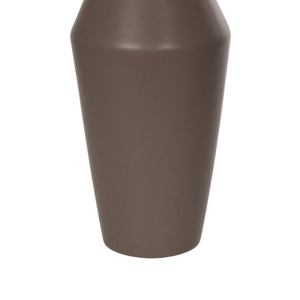 Artificial Garden UNIQUE 21286 Διακοσμητικό Κεραμικό Βάζo Καφέ Π10 x Μ10 x Υ24cm - Image 5