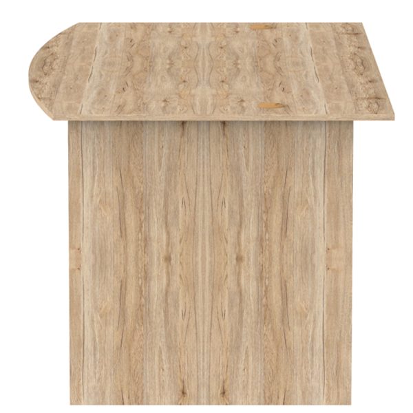 Γραφείο εργασίας Anze  φυσικό μελαμίνης 180x93.5x75εκ - Image 2