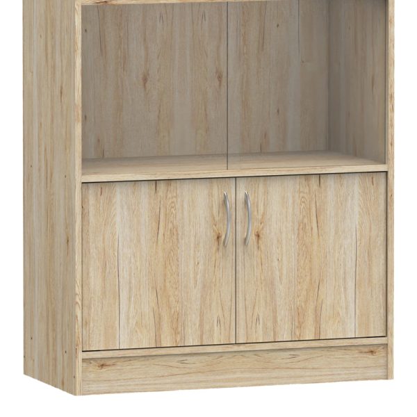 Βιβλιοθήκη Burcy  oak 80x40x177εκ - Image 3