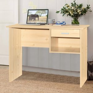 Γραφείο εργασίας με συρτάρι Michael  φυσικό 88x45x72εκ
