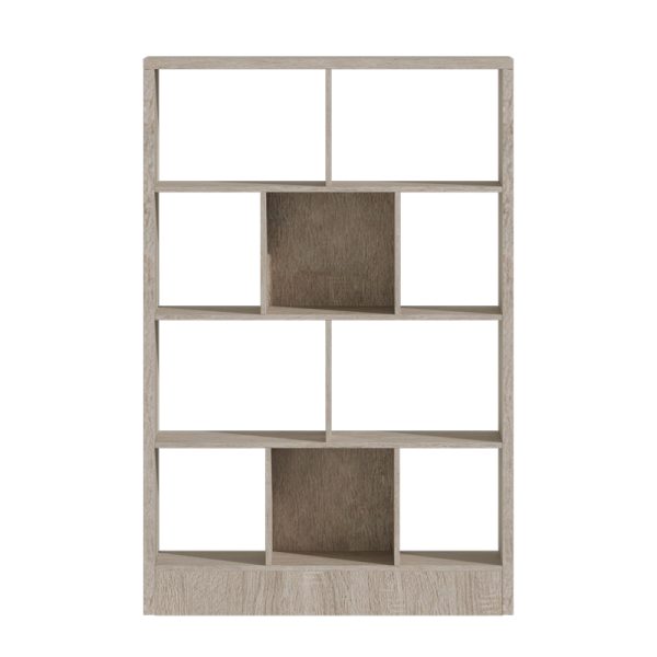 Βιβλιοθήκη Dividre  sonoma oak μελαμίνης 120x30x181εκ - Image 2