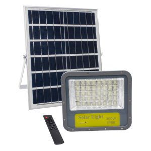HECATE 90206 Αυτόνομος Ηλιακός Προβολέας LED SUPREME Series SMD 300W 30000lm με Ενσωματωμένη Μπαταρία 30000mAh – Φωτοβολταϊκό Πάνελ με Αισθητήρα Ημέρας-Νύχτας και Ασύρματο Χειριστήριο RF 2.4Ghz Αδιάβροχος IP66 Ψυχρό Λευκό 6000K – 3 Χρόνια Εγγύηση
