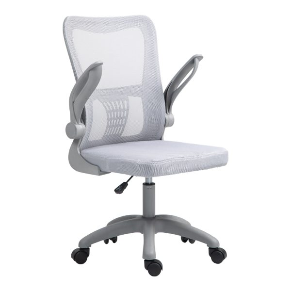 Καρέκλα γραφείου εργασίας Annalise  mesh γκρι 57x53x100εκ - Image 4