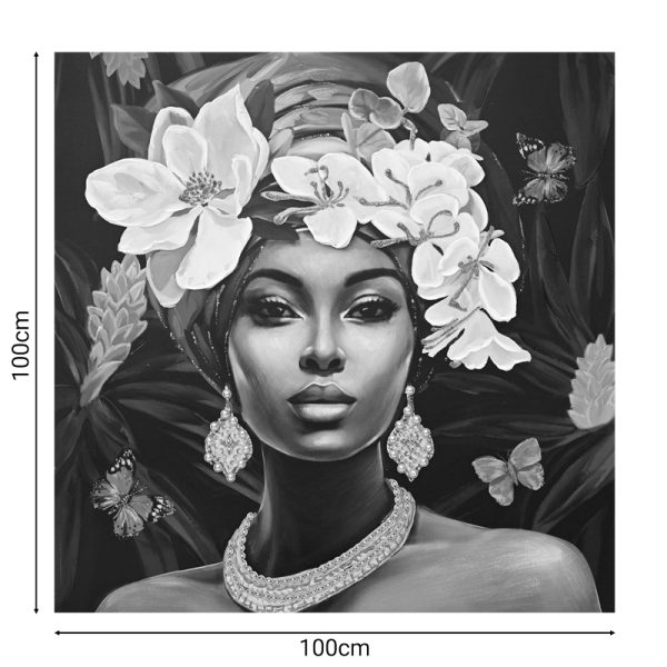 Πίνακας σε καμβά Beauty Inart 100x3x100εκ - Image 2
