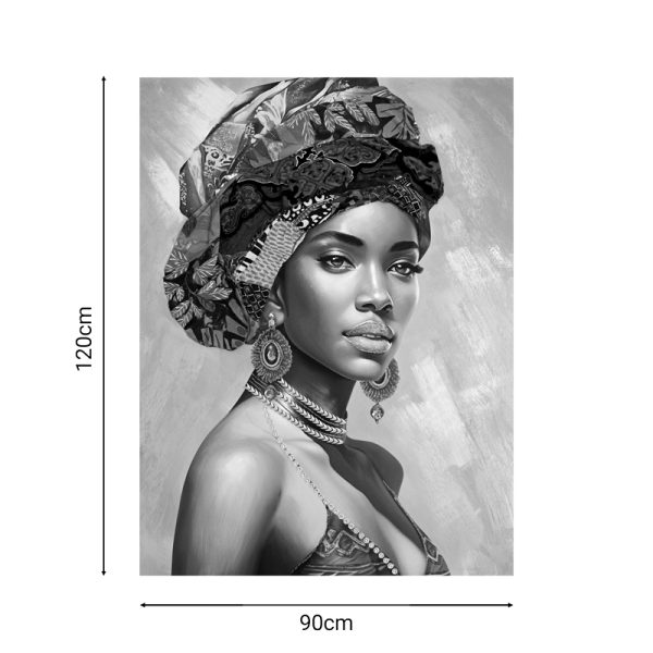 Πίνακας σε καμβά Facy Inart 90x3x120εκ - Image 2