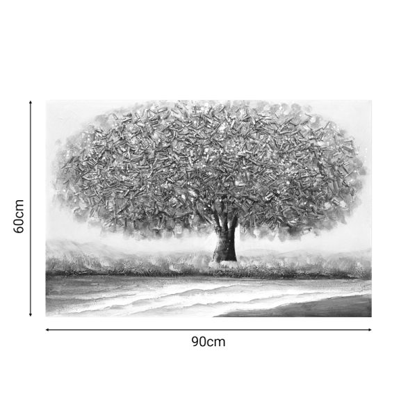 Πίνακας σε καμβά Forestree Inart 90x3x60εκ - Image 2