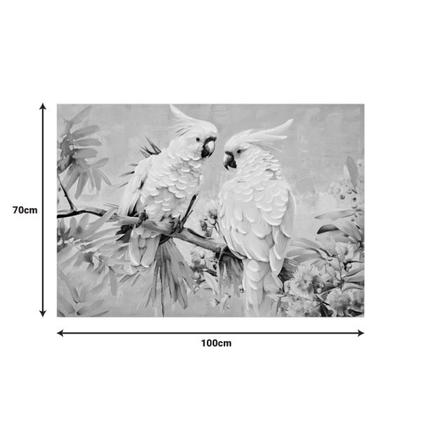 Πίνακας σε καμβά Parote Inart 100x3x70εκ - Image 2