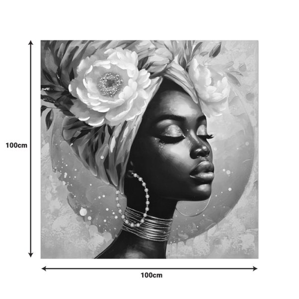 Πίνακας σε καμβά Giara Inart 100x3x100εκ - Image 2