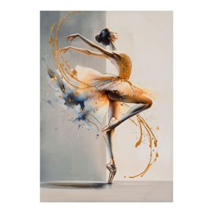 Πίνακας σε καμβά Dancito Inart 70×2.5×100εκ
