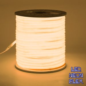 70592 TUBE 360° Degree Neon Flex Epistar LED SMD 2835 1m 12W/m 120LED/m 1080lm/m 360° DC 230V Αδιάβροχη IP68 Θερμό Λευκό 3000K Dimmable
