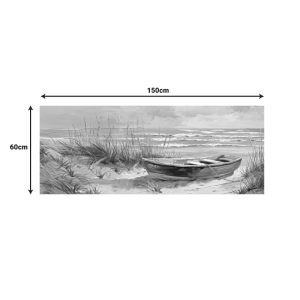 Πίνακας σε καμβά Barcu I Inart με πλαίσιο 150×3.5×60εκ