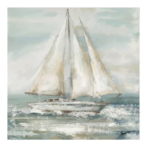 Πίνακας σε καμβά Siedo I Inart με πλαίσιο 70×3.5×70εκ
