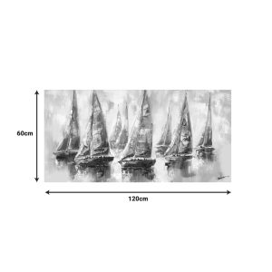 Πίνακας σε καμβά Yelkan Inart με πλαίσιο 120×3.5×60εκ