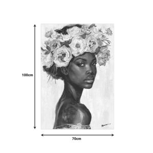 Πίνακας σε καμβά Fleri Inart 70×3.5×100εκ