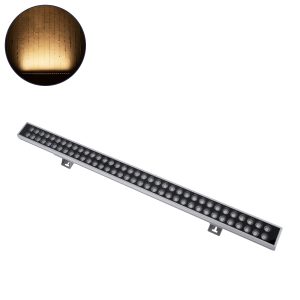 WASHER-GAIA 90215 Μπάρα Φωτισμού Wall Washer LED 144W 12960lm 10° DC 24V Αδιάβροχο IP67 Θερμό Λευκό 2700K Dimmable – Ασημί – Μ100 x Π7.3 x Υ4.3cm – 3 Χρόνια Εγγύηση