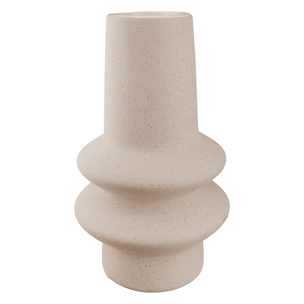 Βάζο 'Radon' Κεραμικό Μπεζ/Γκρι 2Τμχ 19.5x11cm - Image 5