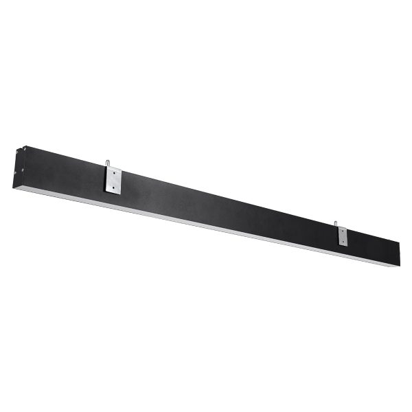FELIX 61028-W Γραμμικό Φωτιστικό Τοίχου - Απλίκα Linear LED CCT 54W 6500lm 120° AC 220-240V Μ120 x Π3.5 x Υ7cm - Εναλλαγή Φωτισμού μέσω Τηλεχειριστηρίου All In One Ψυχρό 6000k+Φυσικό 4500k+Θερμό 2700k Dimmable - Μαύρο - 3 Years Warranty - Image 3