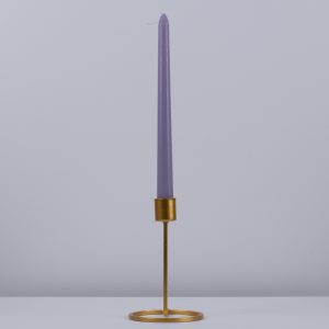 LAVENDER-FIELD 35203 ΣΕΤ 4 Αρωματικά Κεριά Κηροπηγίου Παραφίνης με Άρωμα Λεμόνι – Λεβάντα Μωβ Μ2 x Π2 x Υ25cm