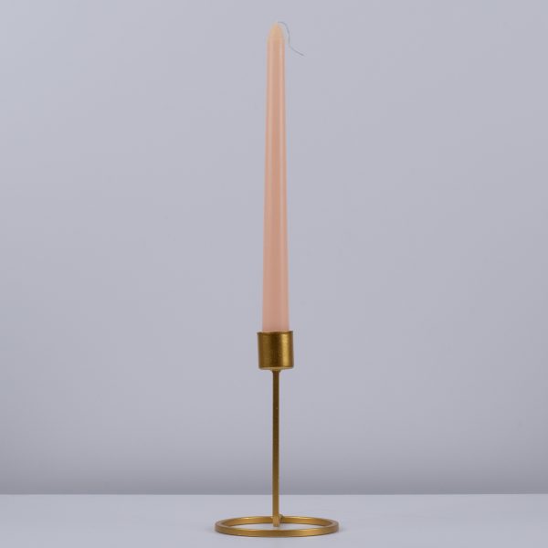 PINK-ORCHID 35205 ΣΕΤ 4 Αρωματικά Κεριά Κηροπηγίου Παραφίνης με Άρωμα Άγρια Ορχιδέα Σομόν Μ2 x Π2 x Υ25cm - Image 2