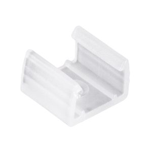 70529 Πλαστική PVC Βάση Στήριξης για Όλες τις Πολύχρωμες RGB EPISTAR Slim Ταινίες LED Μονής Σειράς DC 230V IP68 – Μ1.5 x Π1.6 x Υ1.1cm