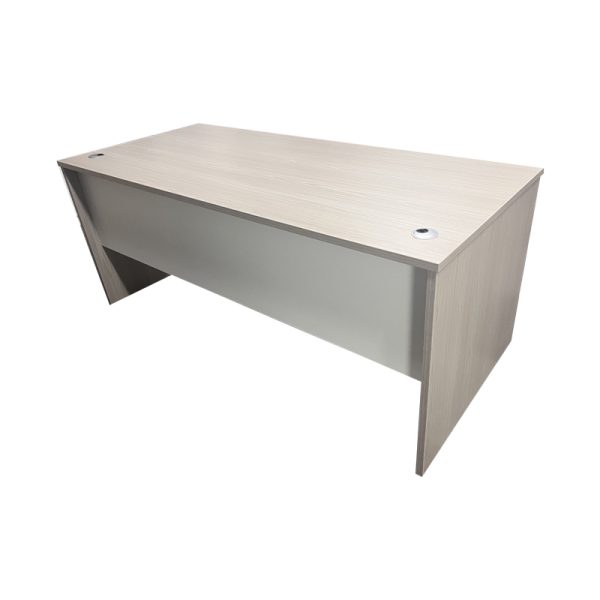 Γραφείο εργασίας Armadi  σε sonoma-λευκή απόχρωση 160x80x75εκ - Image 4