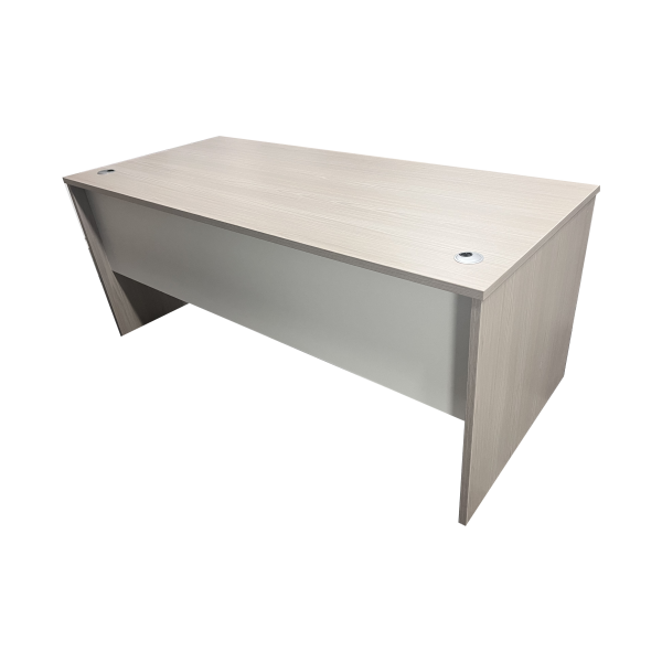 Γραφείο εργασίας Armadi  σε sonoma-λευκή απόχρωση 160x80x75εκ - Image 5