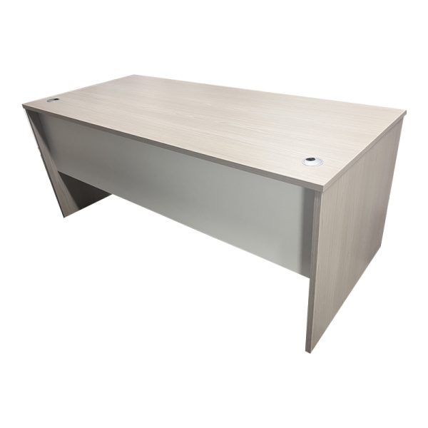 Γραφείο εργασίας Armadi  σε sonoma-λευκή απόχρωση 180x80x75εκ - Image 4