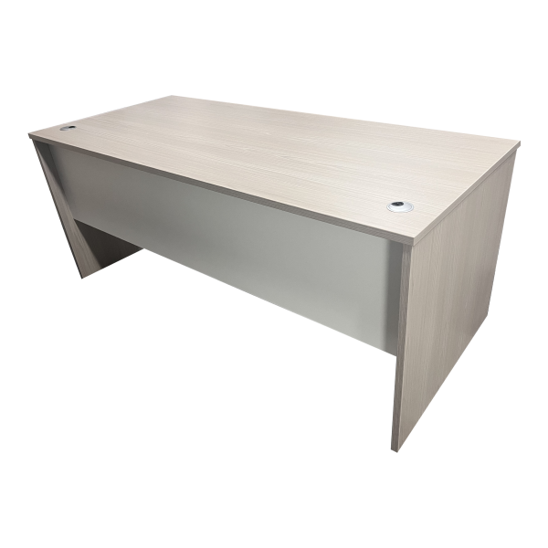 Γραφείο εργασίας Armadi  σε sonoma-λευκή απόχρωση 180x80x75εκ - Image 5