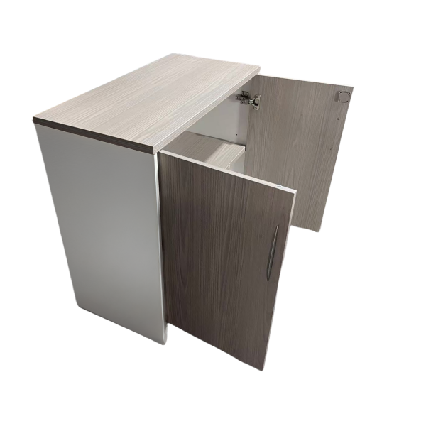 Ντουλάπι γραφείου Armadi  σε sonoma-λευκή απόχρωση 80x40x80εκ - Image 5