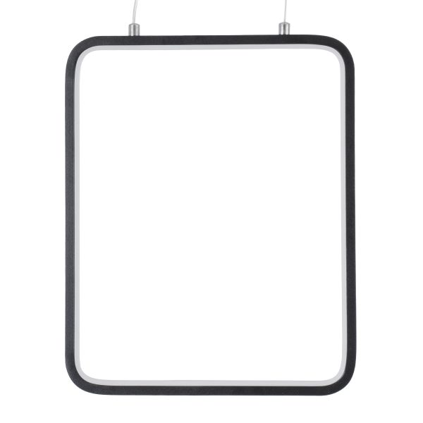 NEROBA 61302 Κρεμαστό Φωτιστικό Οροφής Linear Design LED CCT 18W 1980lm 360° AC 220-240V - Εναλλαγή Φωτισμού μέσω Διακόπτη On/Off All In One Ψυχρό 6000k+Φυσικό 4500k+Θερμό 2700k Μ29 x Π2 x Υ36cm - Μαύρο - 3 Years Warranty - Image 5