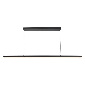 Κρεμαστό Φωτιστικό LED 19W 3000K 2090Lm Μαύρο 90×5.5x100cm